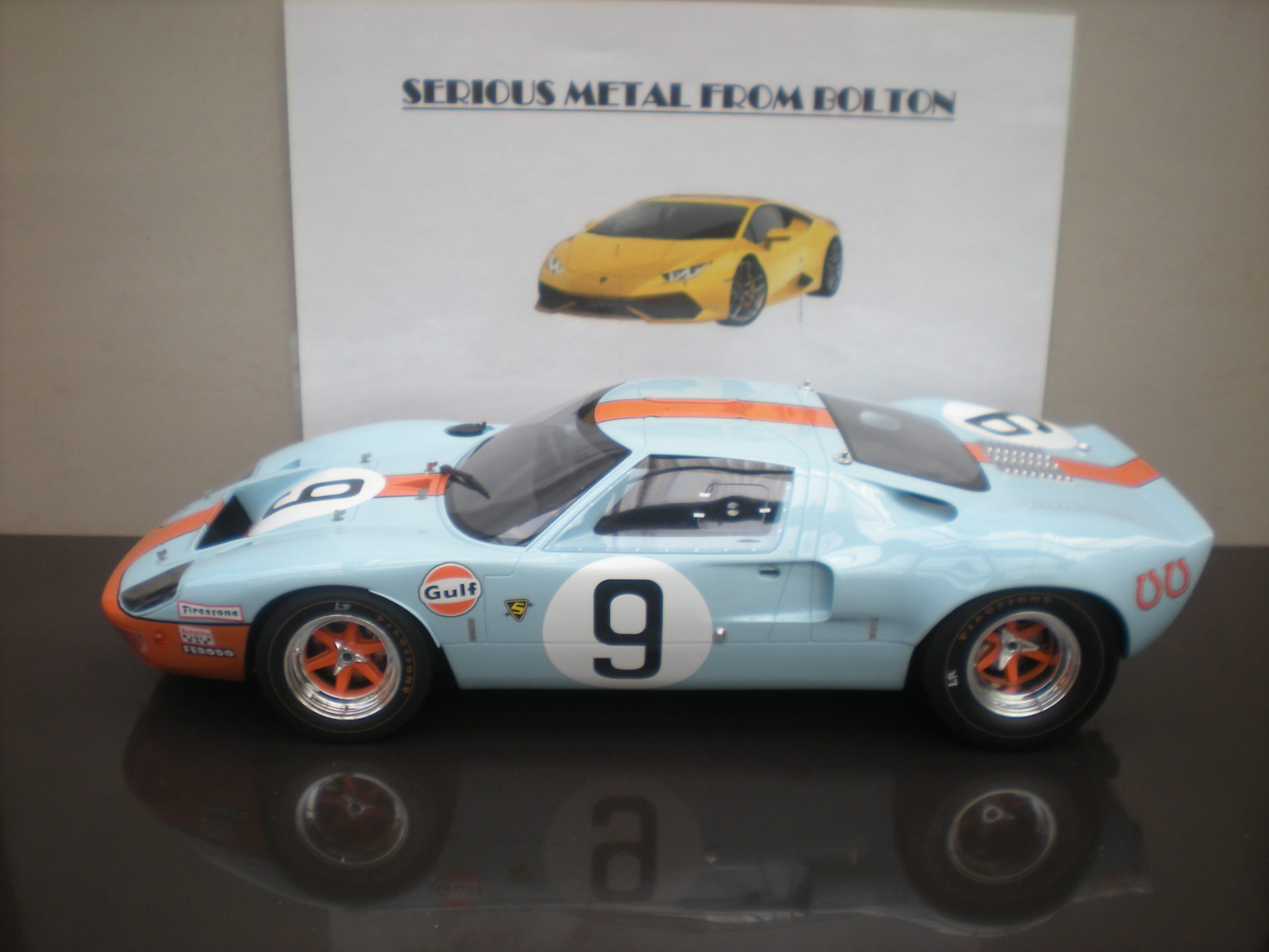 CMR 12005 FORD GT40 MK1 WINNER LE MANS 1968 #9 RODRIGUEZ BIANCHI 1:12 –  Serious Metal From Bolton