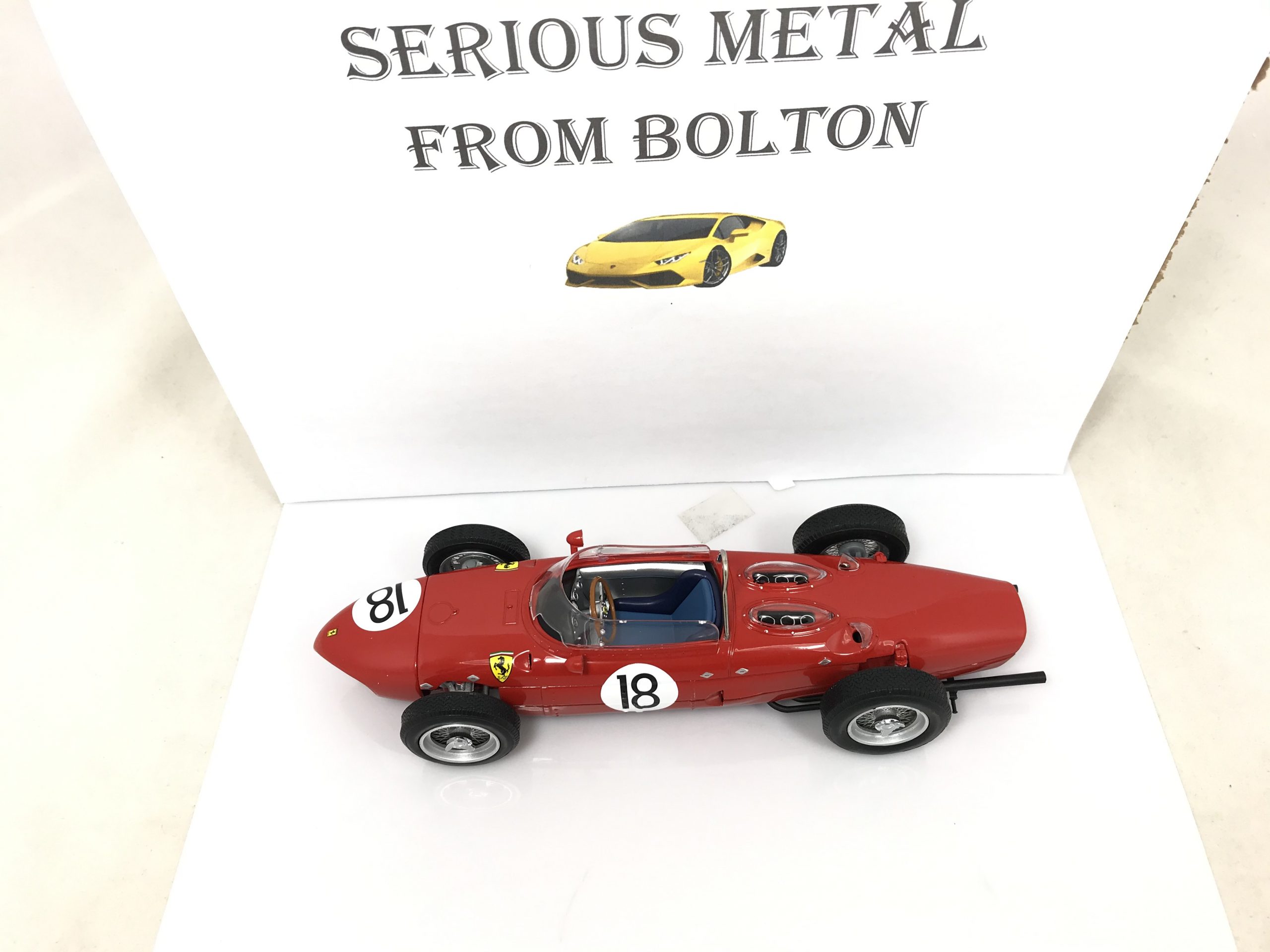 CMR 1:18 CMR Ferrari F1 Dino 156 Sharknose #18 French Gp 1961 Richie Ginther CMR174 