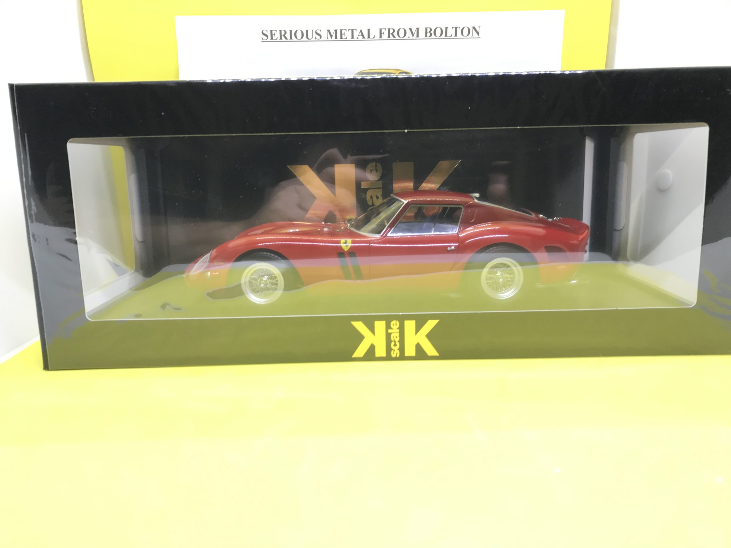 KK SCALE MODELS 1/18 1962-180731R FERRARI 250 GTO 