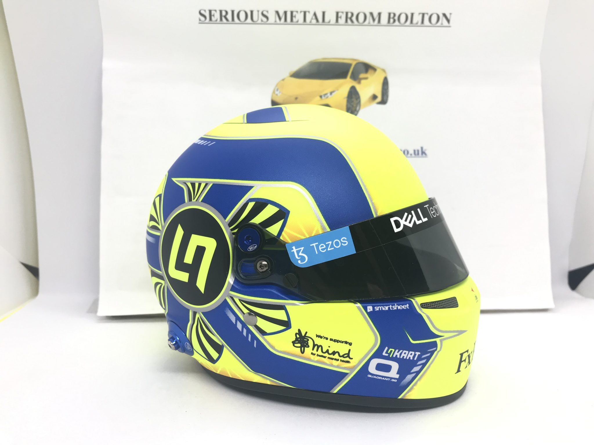 MINI HELMETS 4100155 LANDO NORRIS MCLAREN 2022 12 SCALE Serious Metal From Bolton