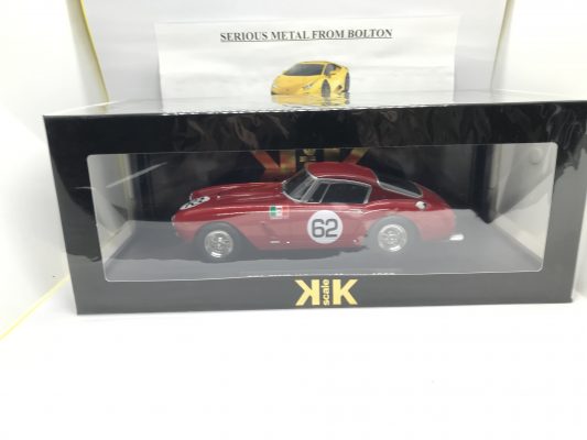 KK SCALE MODELS KKDC180864R FERRARI 250 GT SWB - WINNER MONZA 1960 1/18