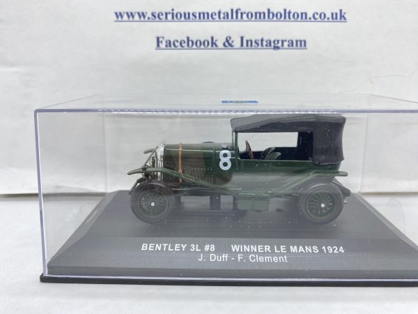 IXO LMC012; 1924 Bentley 3 Litre; 1924 24h Le Mans 1st; Duff & Clement; RN8 103103
