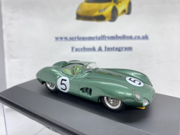 Miniature ASTON MARTIN DBR1 5 SHELBY/SALVADORI LE MANS 1959 1ER 1/43